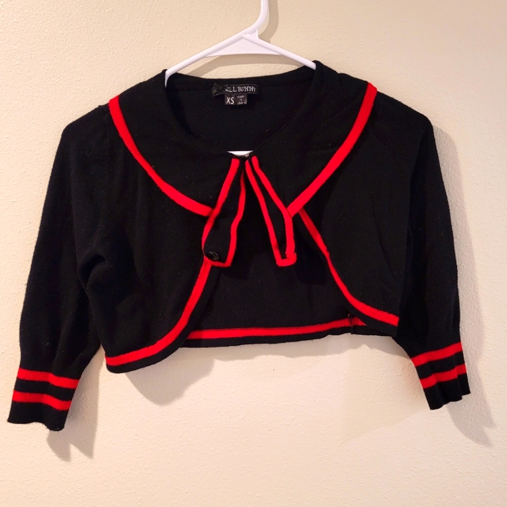 Hell Bunny crop cardigan